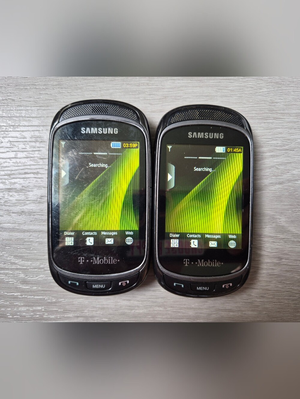(2) Samsung Gravity T SGH-T669 Slider Qwerty Keyboard Touch Screen T-Mobile